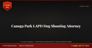 Canoga Park LAPD Dog Shooting Attorney, California Civil Rights Claims Under the Bane Act, the 6-Month Government Claim De... — Attorney911, The Manginello Law Firm