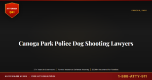 Canoga Park Police Dog Shooting Lawyers, Attorney911 Fights the LAPD Over the Killing of Jameson the Dog During a Knicks C... — Attorney911, The Manginello Law Firm
