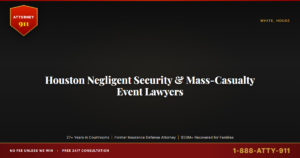 Houston Negligent Security & Mass-Casualty Event Lawyers, What Texas Families Can Actually Recover After a Terror Attack S... — Attorney911, The Manginello Law Firm