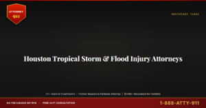 Houston Tropical Storm & Flood Injury Attorneys, Attorney911 Brings 27+ Years of Federal-Court Trial Experience to Harris,... — Attorney911, The Manginello Law Firm