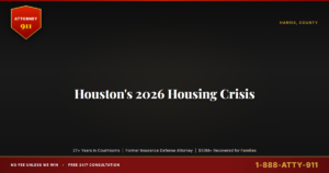 Houston's 2026 Housing Crisis, What the Kinder Institute Report Means for the 52.6% of Renters Who Are Cost-Burdened, the ... — Attorney911, The Manginello Law Firm