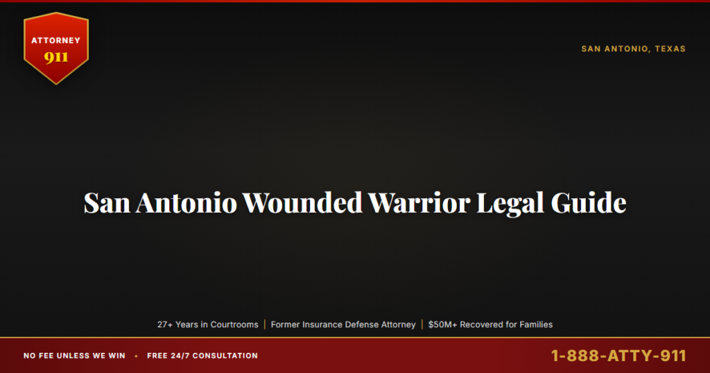 San Antonio Wounded Warrior Legal Guide, Why the Feres Doctrine Blocks Most Civil Lawsuits for Combat Injuries, What TSGLI... — Attorney911, The Manginello Law Firm