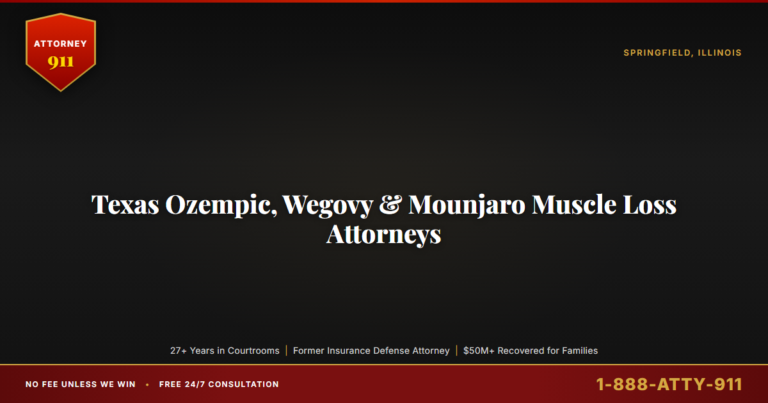 Texas Ozempic, Wegovy & Mounjaro Muscle Loss Attorneys, ENDO 2026 Study Confirms GLP-1 Sarcopenia Risk, 753-Patient NIH An... — Attorney911, The Manginello Law Firm