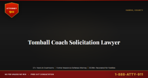 Tomball Coach Solicitation Lawyer, Texas Civil Rights for Harris County Families When Youth Sports Leagues Fail to Screen ... — Attorney911, The Manginello Law Firm
