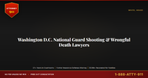 Washington D.C. National Guard Shooting & Wrongful Death Lawyers, Attorney911 Brings 27+ Years of Federal-Court Trial Expe... — Attorney911, The Manginello Law Firm