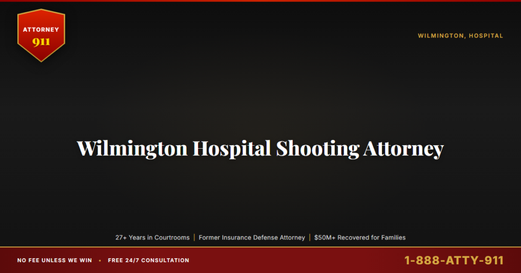 Wilmington Hospital Shooting Attorney, ChristianaCare Targeted ED Attack Wrongful Death and Negligent Security, Attorney91... — Attorney911, The Manginello Law Firm