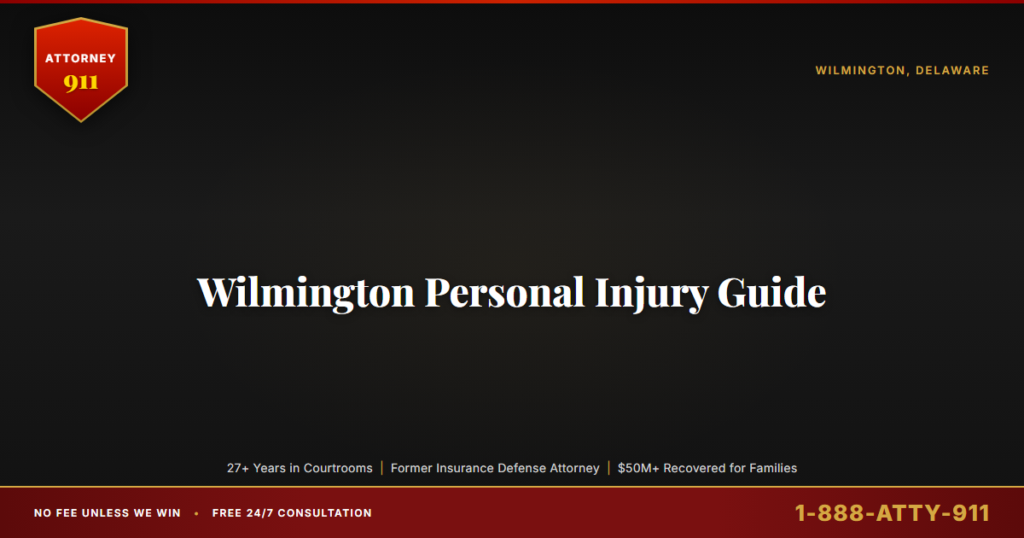 Wilmington Personal Injury Guide, Why That News Story Isn't a Case, the Five Elements of a Real Delaware Claim, and Red Fl... — Attorney911, The Manginello Law Firm